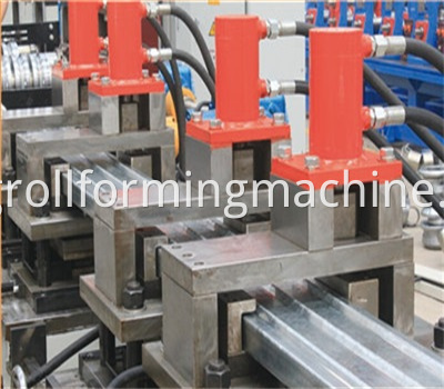 Stereo Garage Bottom Plate Roll Forming Machines 